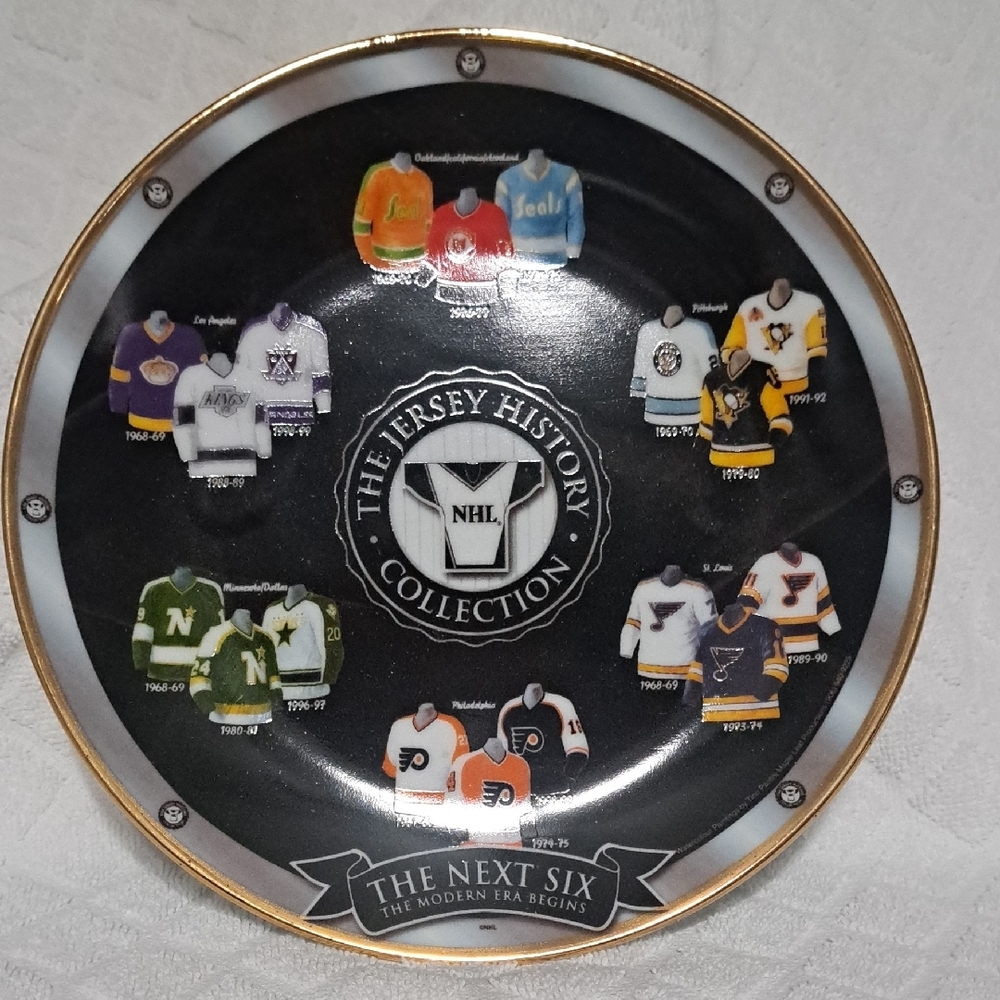 NHL Ceramic Collector Plate - Picture 4 of 6